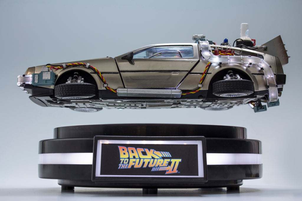 Beast Kingdom Egg Attack Floating Back to the Future II Delorean Deluxe  Version