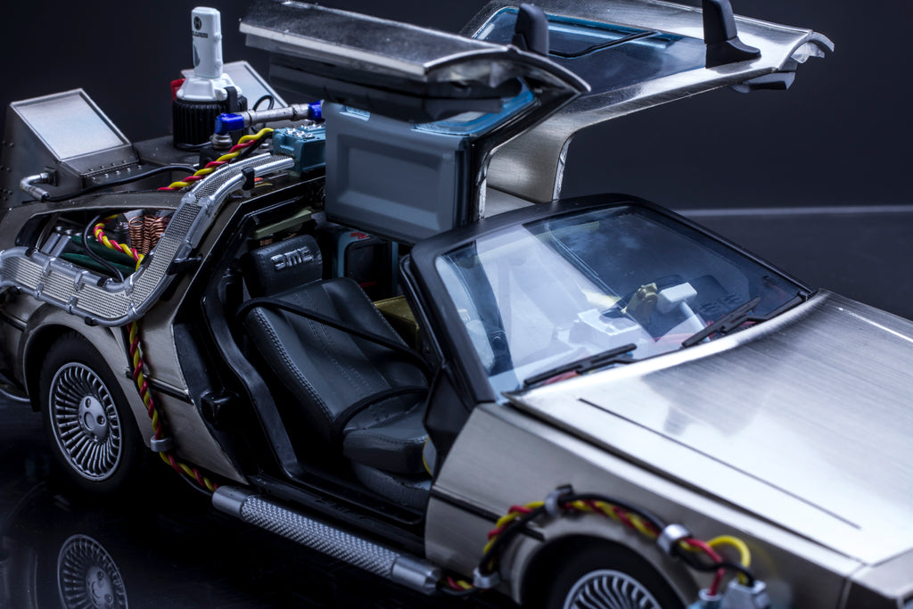 DeLorean Time Machine Magnetic Levitating Version, Back to the Future II on  Vimeo
