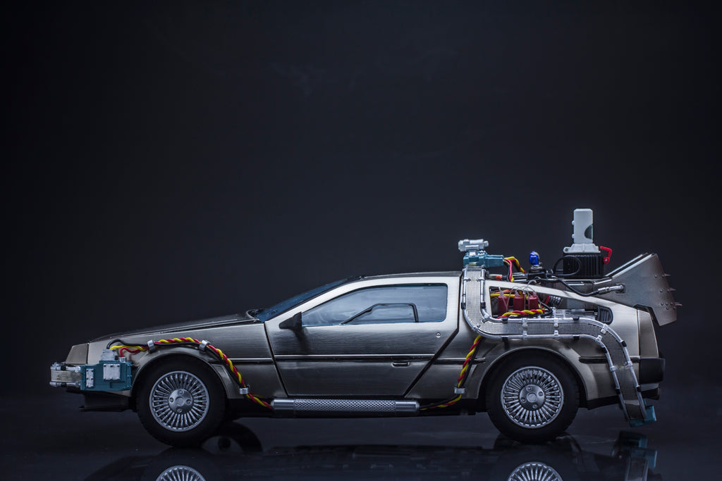 Back to the future Time Machine - DeLorean, Magnetic Levitating Version –  KIDS LOGIC ONLINE STORE